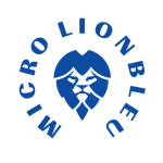 logo de microbrasserie lion bleu