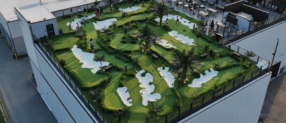 18 Trous mini putt 16 ans +