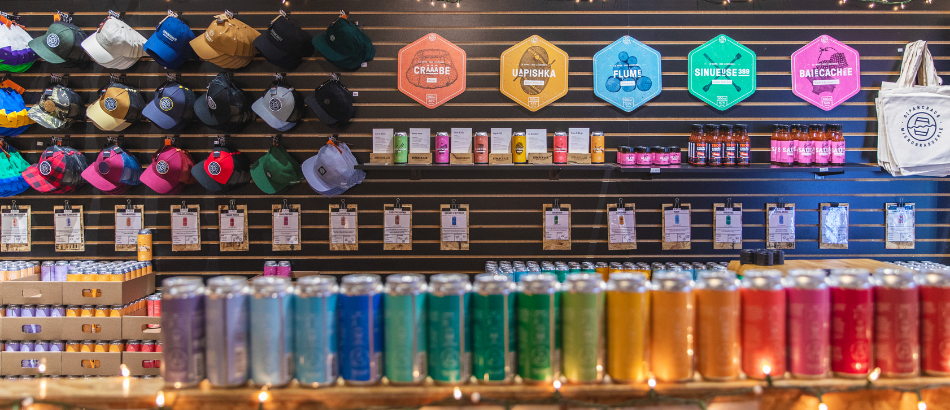 Microbrasserie St-Pancrace - Boutique de l'Usine